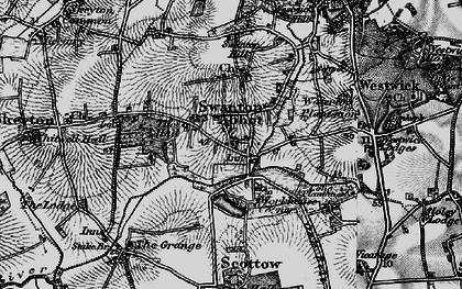 Old map of Swanton Abbott in 1898