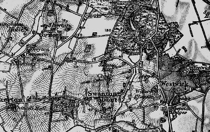 Old map of Swanton Hill in 1898