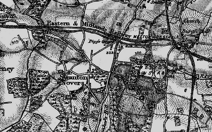 Old map of Swanton Novers in 1898