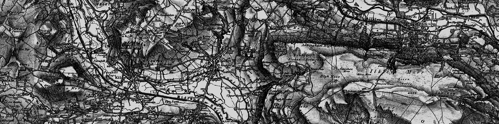 Old map of Swartha in 1898