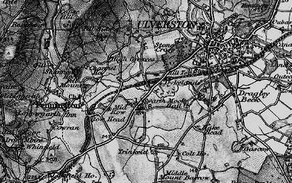 Old map of Swarthmoor in 1897