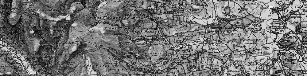 Old map of Wreaks Beck in 1897