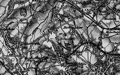 Old map of Swincliffe in 1896