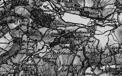 Old map of Swincliffe in 1898