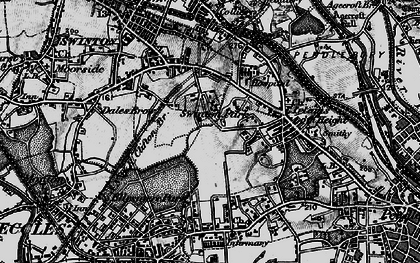 Old map of Swinton Park in 1896