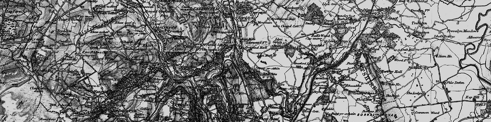 Old map of Sydallt in 1897