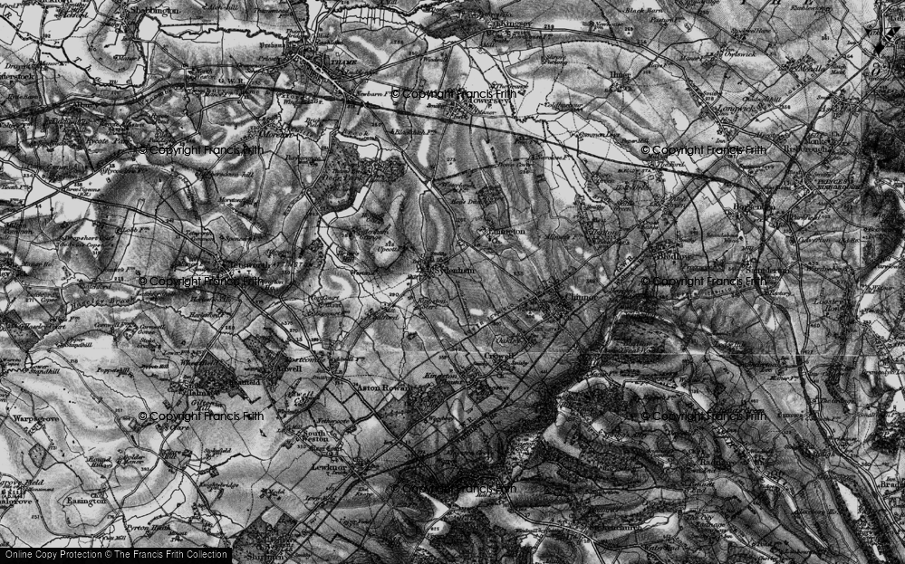 Old Map of Sydenham, 1895 in 1895