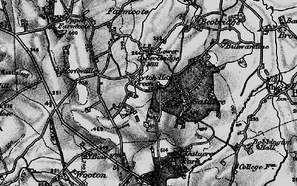 Old map of Sytch Ho Green in 1899