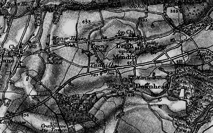 Old map of Tadhill in 1898