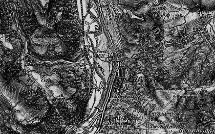 Old map of Taff Vale in 1897