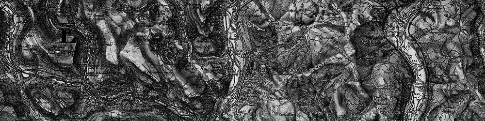 Old map of Taff Vale in 1897