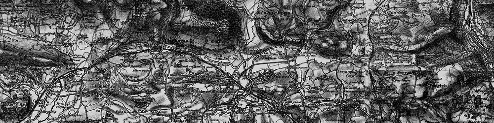Old map of Talbot Green in 1897
