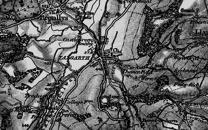 Old map of Troed-yr-harn in 1896