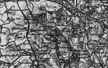Old map of Talke in 1897