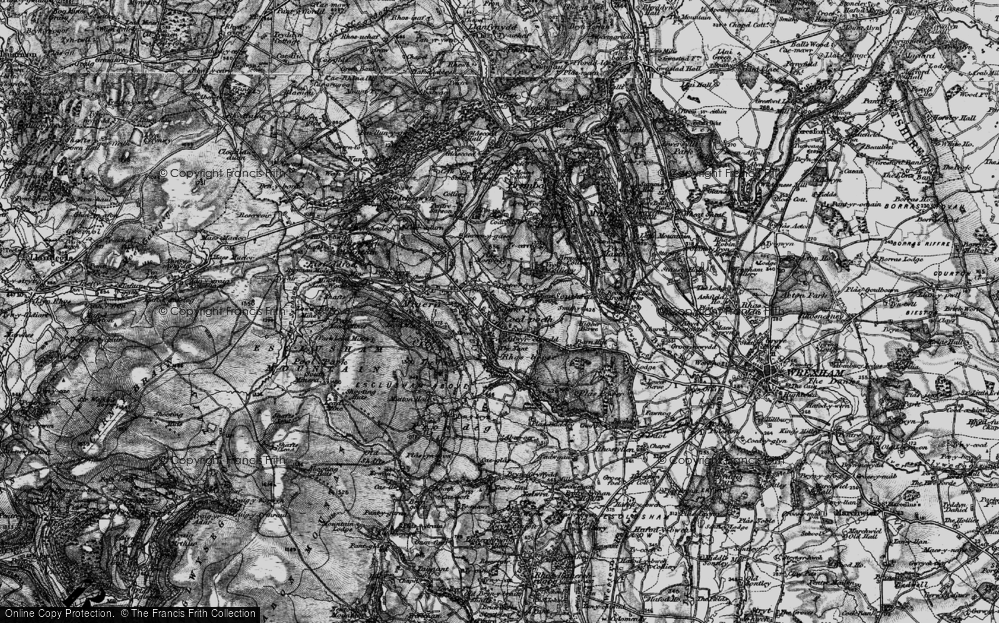 Old Map of Talwrn, 1897 in 1897