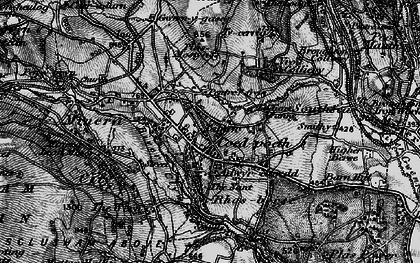 Old map of Talwrn in 1897