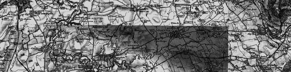 Old map of Tame Bridge in 1898