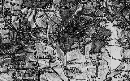 Old map of Tandridge in 1895