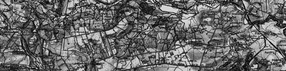 Old map of Tang in 1898