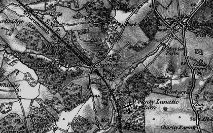 Old map of Tapnage in 1895