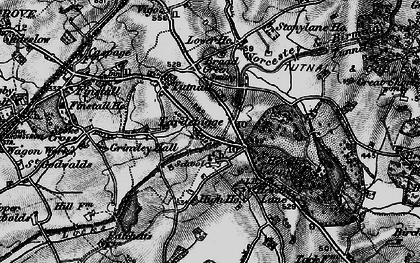 Old map of Brockhill in 1898