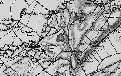 Old map of Tarns in 1897