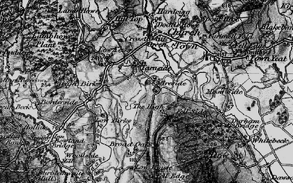 Old map of Tarnside in 1897
