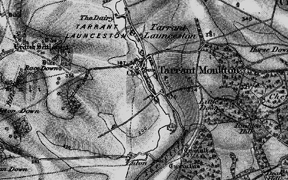 Old map of Blackland Plantation in 1895