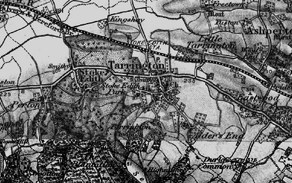 Old map of Tarrington in 1898