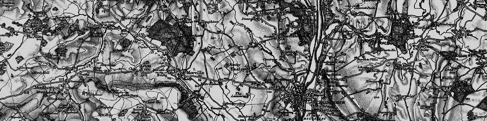 Old map of Tasley in 1899