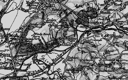 Old map of Tatham in 1898