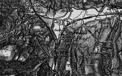 Old map of Tebay in 1897