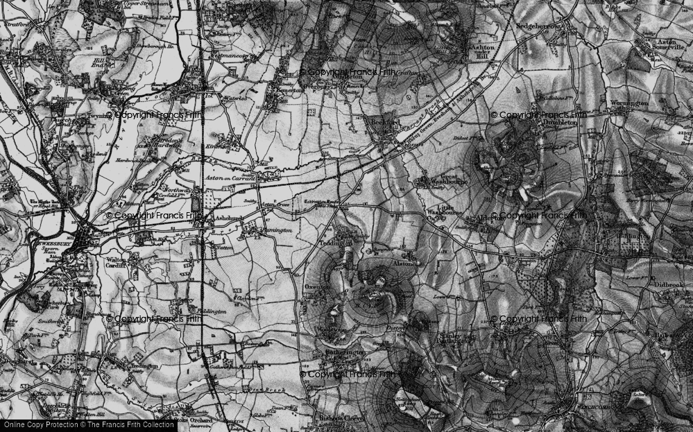 Old Map of Teddington, 1896 in 1896