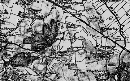 Old map of Tedsmore in 1899