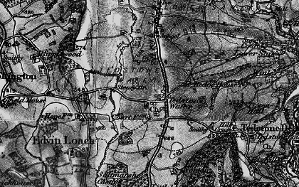 Old map of Tedstone Wafer in 1899