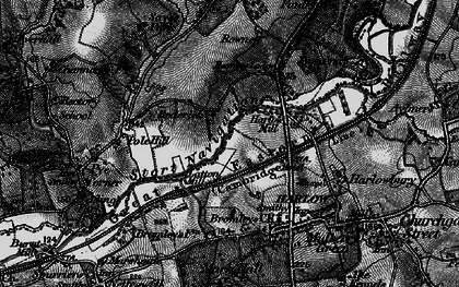 Old map of Temple Fields in 1896