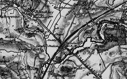 Old map of Ternhill in 1897