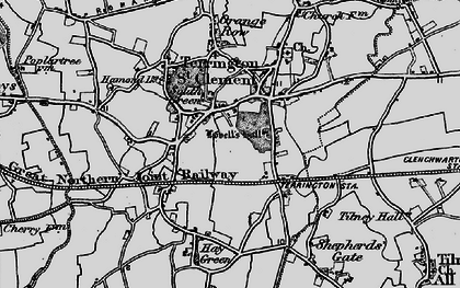 Old map of Terrington St Clement in 1893