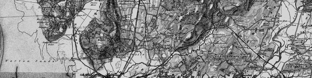 Old map of Tewitfield in 1898