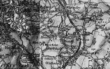 Old map of The Batch in 1898