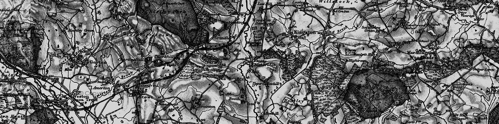 Old map of The Blythe in 1897