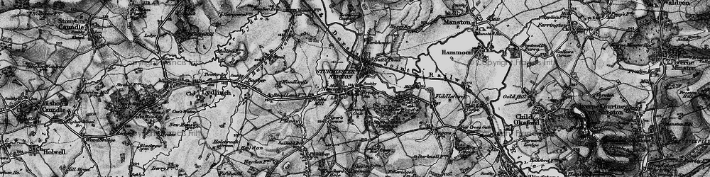 Old map of The Bridge in 1898