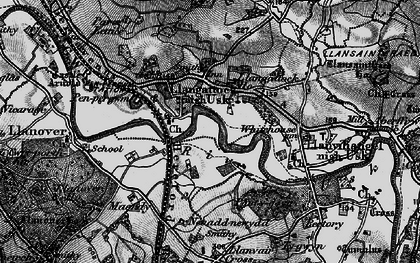 Old map of The Bryn in 1896