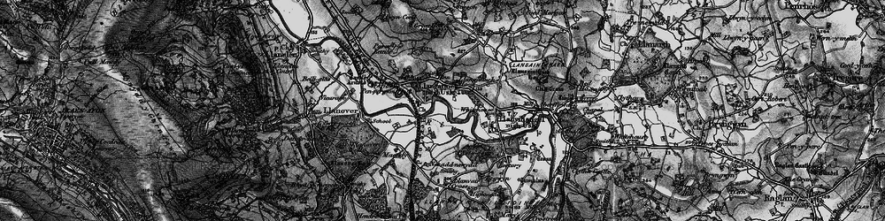 Old map of The Bryn in 1896