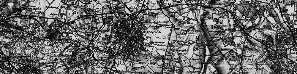 Old map of Wren's Nest in 1899