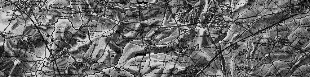 Old map of The Common in 1896