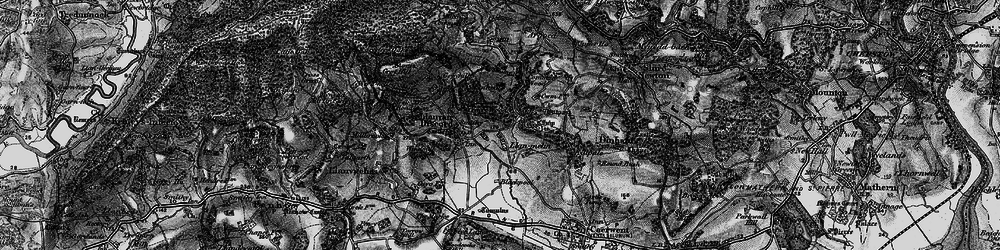 Old map of The Cwm in 1897
