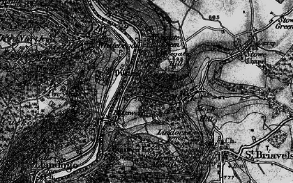 Old map of The Fence in 1897
