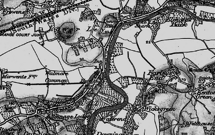 Old map of The Flat in 1896