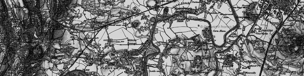 Old map of Bridgemacote in 1896